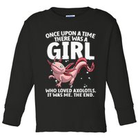 Cool Axolotl Art For Salamander Axolotl Lover Toddler Long Sleeve Shirt