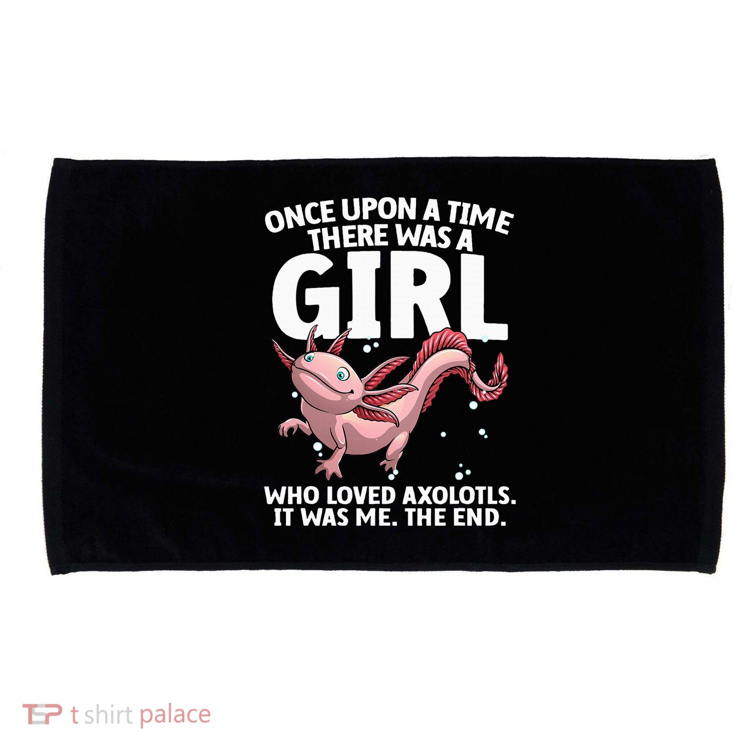 Cool Axolotl Art For Salamander Axolotl Lover Microfiber Hand Towel