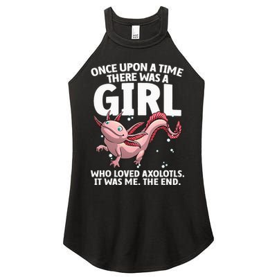 Cool Axolotl Art For Salamander Axolotl Lover Women's Perfect Tri Rocker Tank