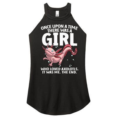 Cool Axolotl Art For Salamander Axolotl Lover Women’s Perfect Tri Rocker Tank