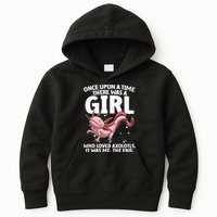Cool Axolotl Art For Salamander Axolotl Lover Kids Hoodie