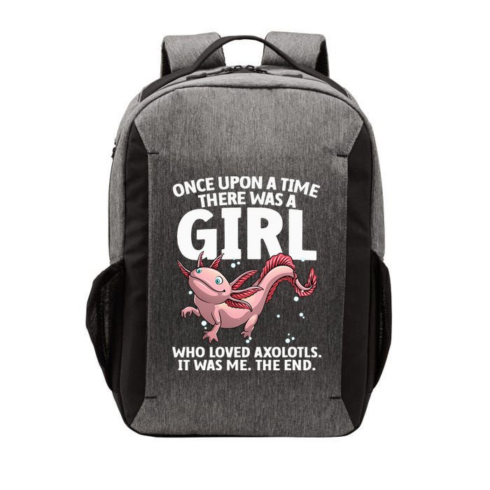 Cool Axolotl Art For Salamander Axolotl Lover Vector Backpack