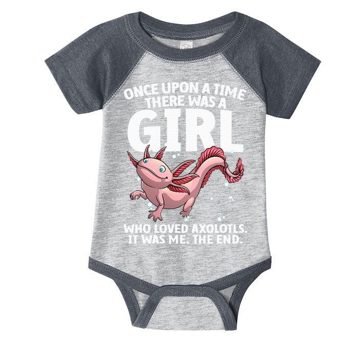 Cool Axolotl Art For Salamander Axolotl Lover Infant Baby Jersey Bodysuit