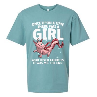 Cool Axolotl Art For Salamander Axolotl Lover Sueded Cloud Jersey T-Shirt