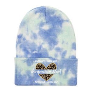 Chiropractic Assistant Appreciation Chiro Assistant Gift Tie Dye 12in Knit Beanie