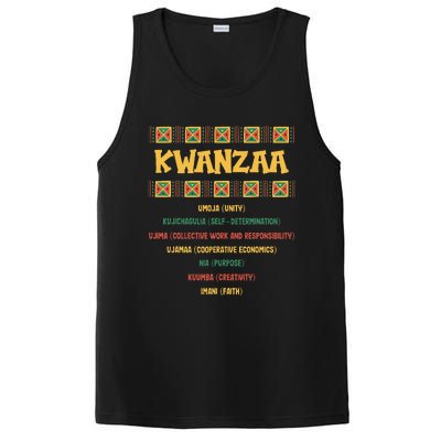 Christmas African American Kwanzaa PosiCharge Competitor Tank