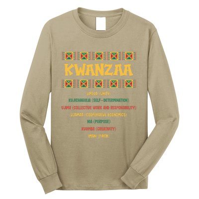 Christmas African American Kwanzaa Long Sleeve Shirt