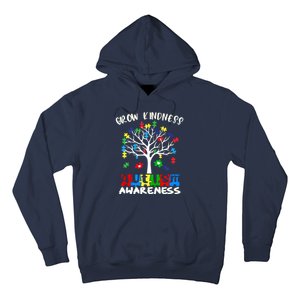 Cute Autism Awareness Tree Of Kindness Puzzle Pieces Hoodie