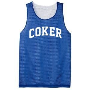 Coker Athletic Arch College University Alumni @ Great Gift Mesh Reversible Basketball Jersey Tank