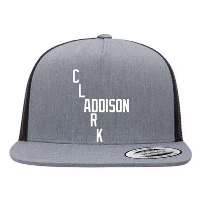 Clark And Addison Flat Bill Trucker Hat