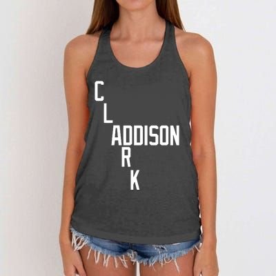 Clark And Addison Women's Knotted Racerback Tank