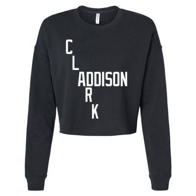 Clark And Addison Cropped Pullover Crew