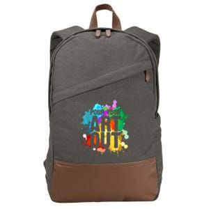 Cool Artist Art For Paint Painter Artist Painting Cotton Canvas Backpack