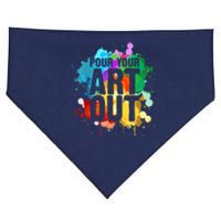 Cool Artist Art For Paint Painter Artist Painting USA-Made Doggie Bandana