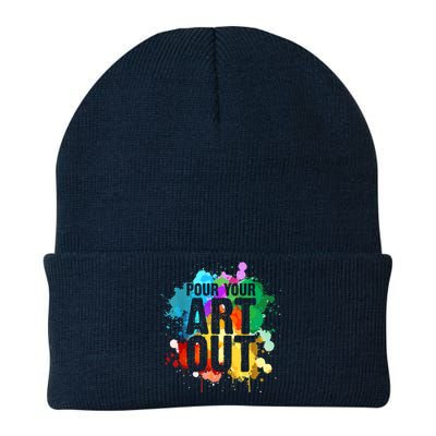 Cool Artist Art For Paint Painter Artist Painting Knit Cap Winter Beanie