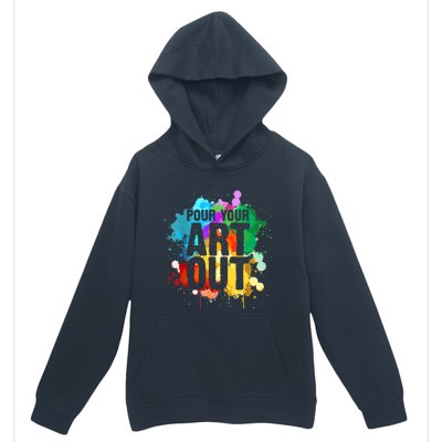 Cool Artist Art For Paint Painter Artist Painting Urban Pullover Hoodie