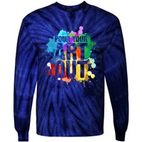 Cool Artist Art For Paint Painter Artist Painting Tie-Dye Long Sleeve Shirt