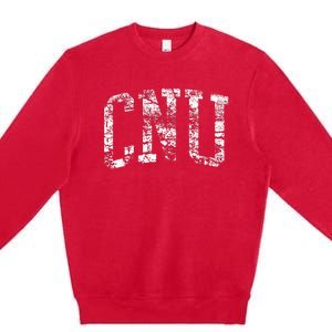 Cnu Athletic Arch College University Alumni Premium Crewneck Sweatshirt