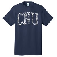 Cnu Athletic Arch College University Alumni Tall T-Shirt