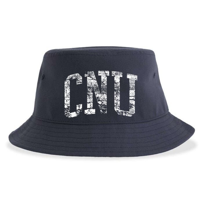 Cnu Athletic Arch College University Alumni Sustainable Bucket Hat
