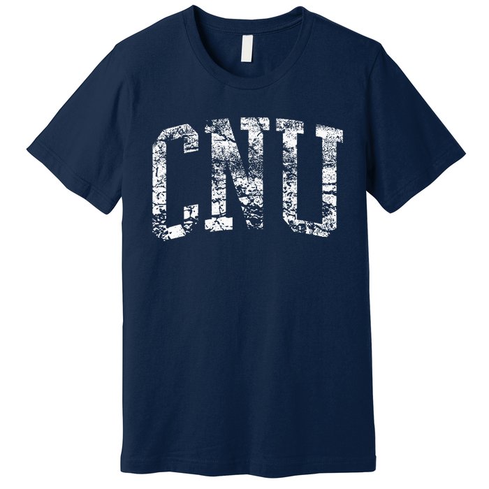 Cnu Athletic Arch College University Alumni Premium T-Shirt