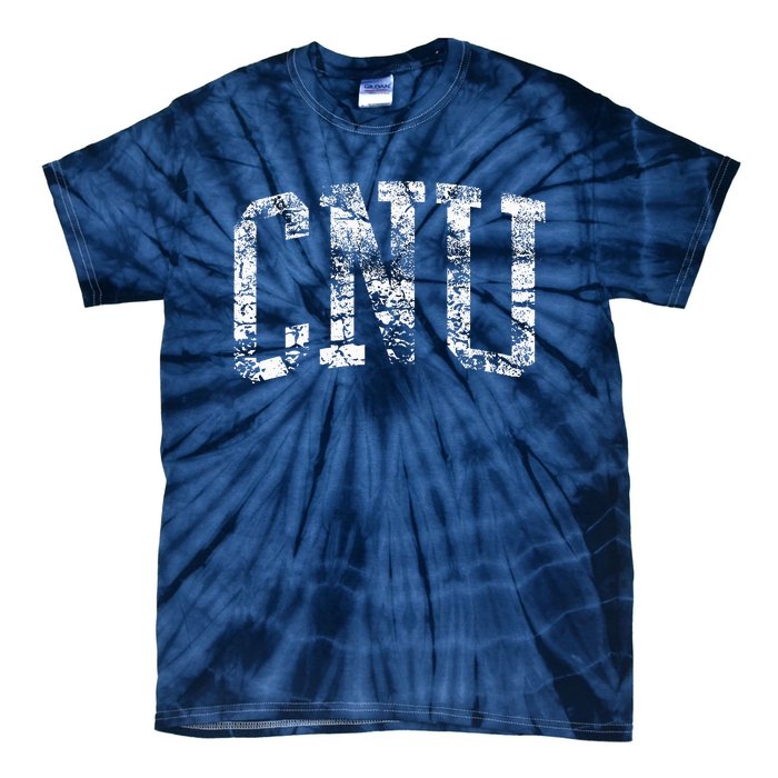 Cnu Athletic Arch College University Alumni Tie-Dye T-Shirt