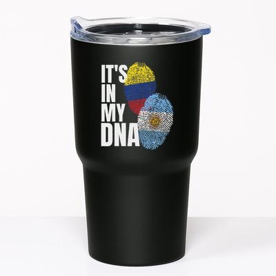 Colombian And Argentinian Dna Mix Flag Heritage Tumbler