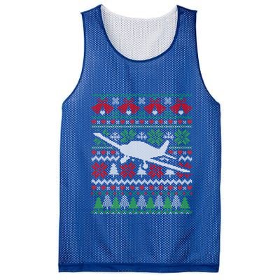 Christmas Airplane Aviation Gift Swea Mesh Reversible Basketball Jersey Tank