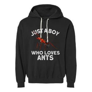 Cool Ant Ant Farm Entomology Ants Insect Garment-Dyed Fleece Hoodie