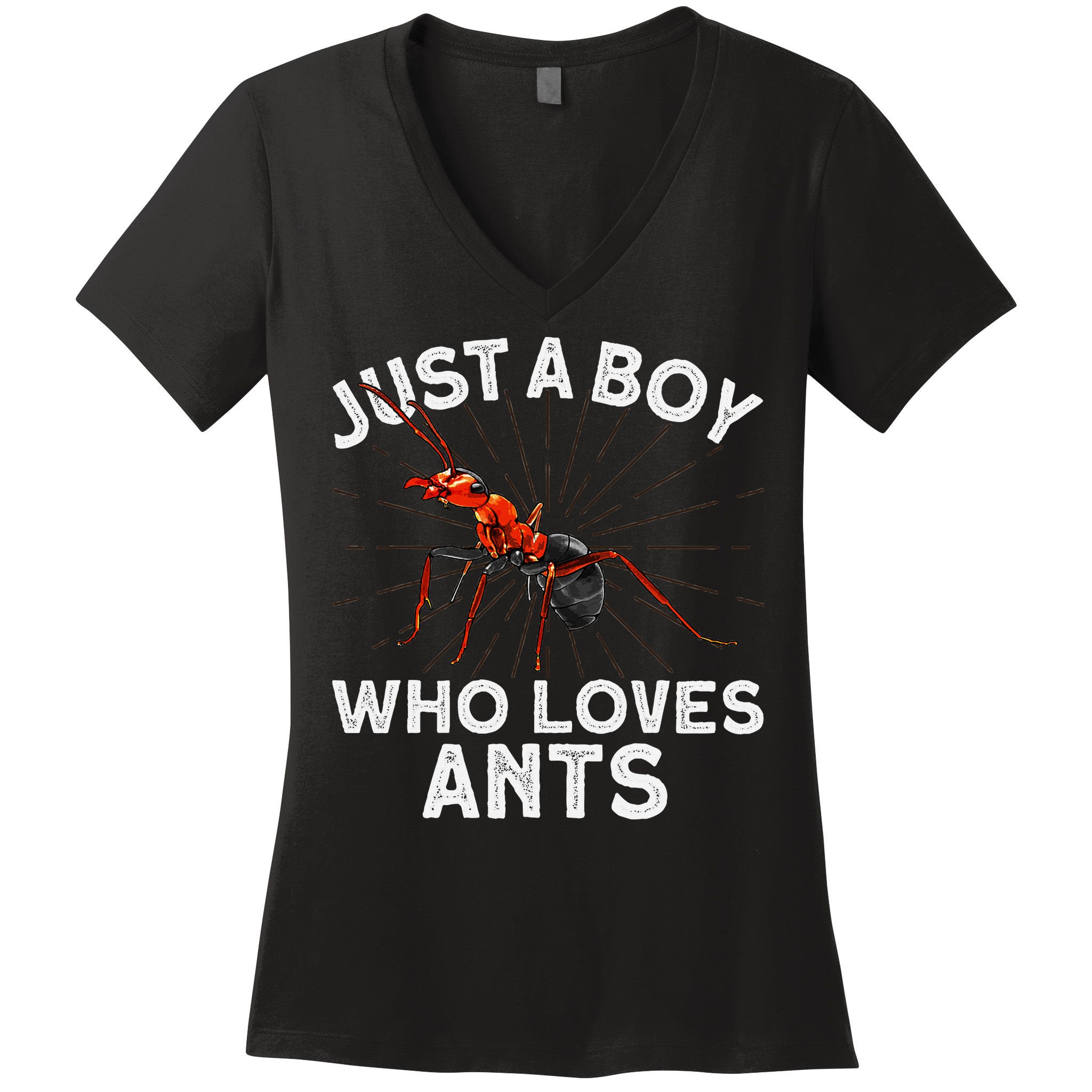 Cool Ant Ant Farm Entomology Ants Insect Women's V-Neck T-Shirt