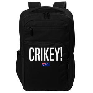 Crikey Australia Aussie Australian Slang Impact Tech Backpack