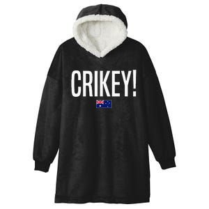 Crikey Australia Aussie Australian Slang Hooded Wearable Blanket