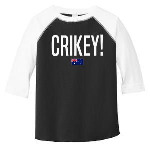 Crikey Australia Aussie Australian Slang Toddler Fine Jersey T-Shirt