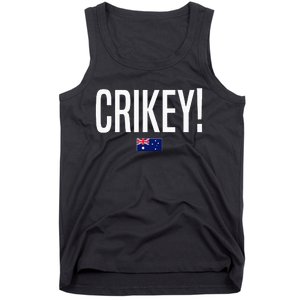 Crikey Australia Aussie Australian Slang Tank Top