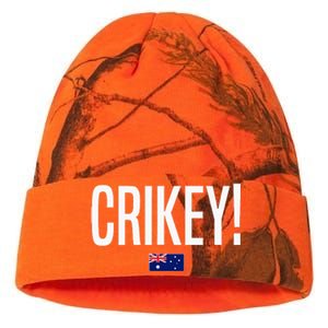 Crikey Australia Aussie Australian Slang Kati Licensed 12" Camo Beanie