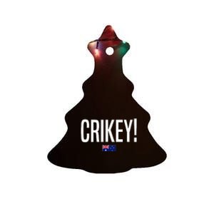 Crikey Australia Aussie Australian Slang Ceramic Tree Ornament