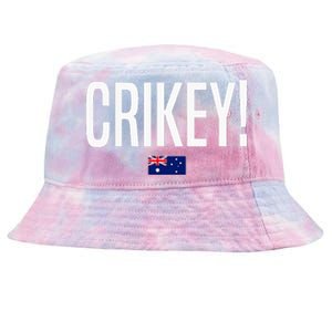 Crikey Australia Aussie Australian Slang Tie-Dyed Bucket Hat