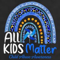 Child Abuse Awareness Messy Bun Child Abuse Prevention Month Adult Drive Performance Visor