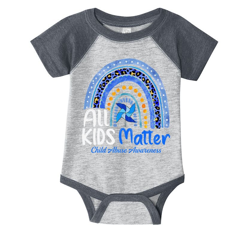 Child Abuse Awareness Messy Bun Child Abuse Prevention Month Infant Baby Jersey Bodysuit