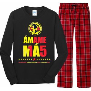 Club America Bicampeon Torneo Apertura 2023 Long Sleeve Pajama Set