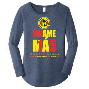 Club America Bicampeon Torneo Apertura 2023 Women's Perfect Tri Tunic Long Sleeve Shirt