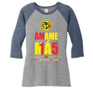 Club America Bicampeon Torneo Apertura 2023 Women's Tri-Blend 3/4-Sleeve Raglan Shirt