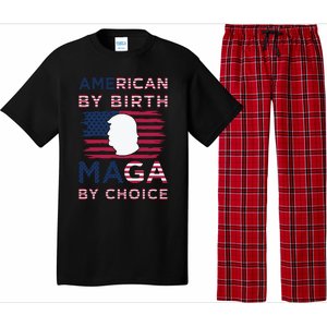 Cool American By Birth Maga By Choice 2024 Election Vote Pajama Set