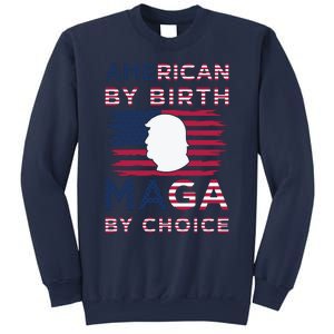 Cool American By Birth Maga By Choice 2024 Election Vote Sweatshirt