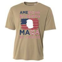 Cool American By Birth Maga By Choice 2024 Election Vote Cooling Performance Crew T-Shirt