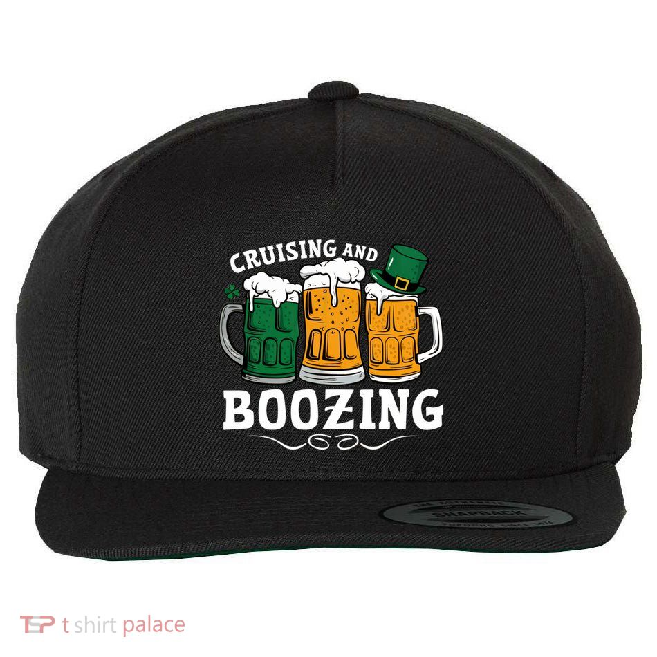 Cruising And Boozing St PatrickS Day Fun And Gift Wool Snapback Cap