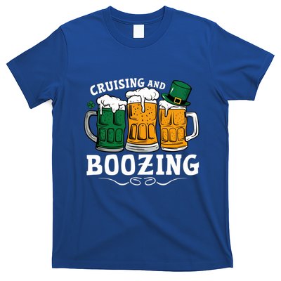 Cruising And Boozing St PatrickS Day Fun And Gift T-Shirt