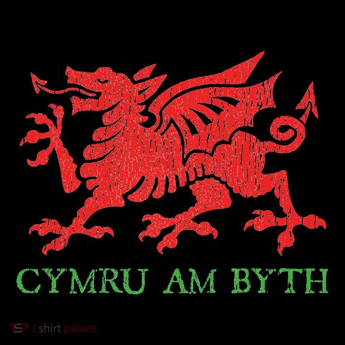 Cymru Am Byth Welsh Rugby Dragon Wales Player Pride Gifts Womens T-Shirt