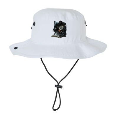 Cat Art Book Cat Motif Flowers Cat Bucket Hat