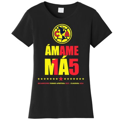 Club America Bicampeon Torneo Apertura 2023 Clausura 2024 Women's T-Shirt